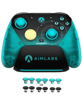 GameSir G7 Pro 8K Aimlabs Edition brezžični igralni plošček modre barve za PC