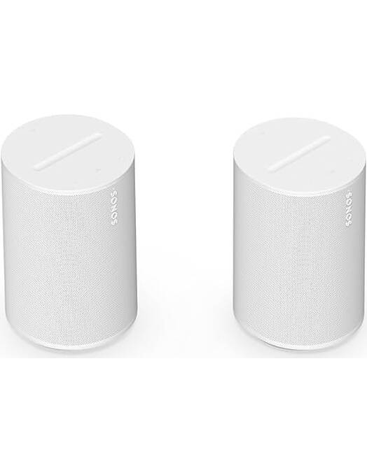 Sonos Era 100 komplet 2 pametnih Wi-Fi zvočnikov bele barve