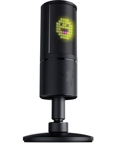 Razer Seiren Emote žični mikrofon črne barve