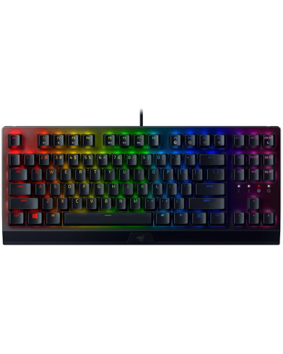 Razer BlackWidow V3 Tenkeyless US žična tipkovnica z zelenimi stikali