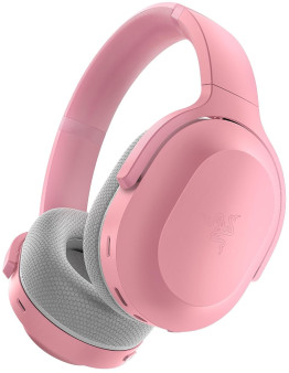 Razer Barracuda brezžične slušalke Quartz roza barve