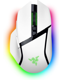 Razer Basilisk V3 Pro brezžična miška bele barve