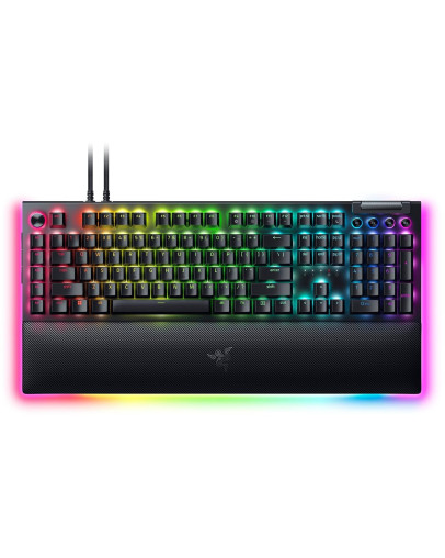 Razer BlackWidow V4 Pro US žična tipkovnica z zelenimi stikali