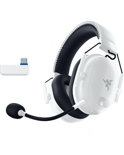 Razer BlackShark V2 Pro brezžične slušalke bele barve za PlayStation