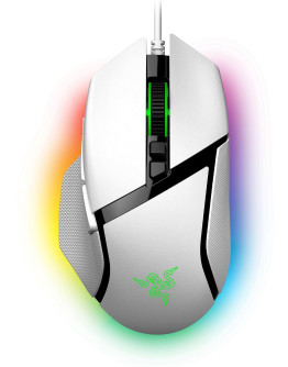 Razer Basilisk V3 žična miška bele barve