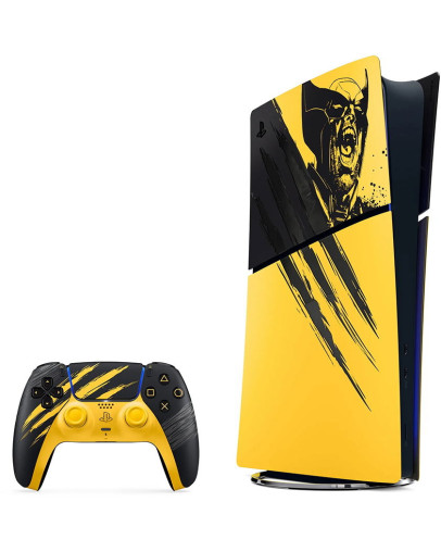 Sony PlayStation 5 825GB Digital Marvels Wolverine Battle Yellow Limited Edition z igro