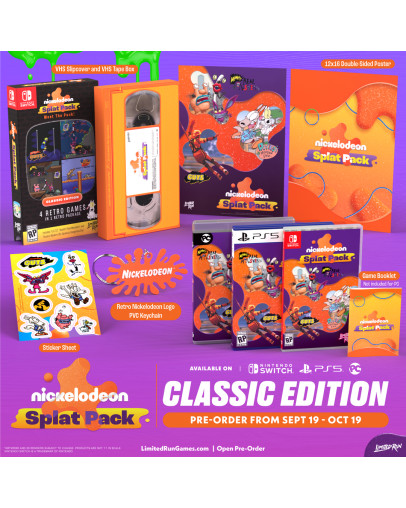 Nickelodeon Splat Pack Classic Edition - Limited Run (SWITCH)