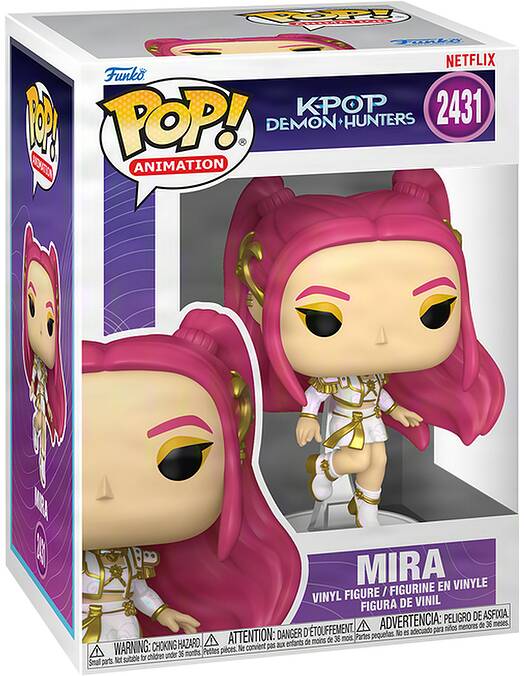 Funko Pop Animation KPop Demon Hunters Mira What it Sounds Like