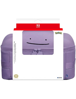 Hori Compact Carry All Ditto trda prenosna torbica vijolične barve za Nintendo Switch 1 & 2