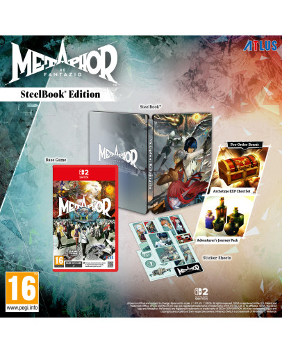 Metaphor Refantazio Steelbook Edition (SWITCH 2)