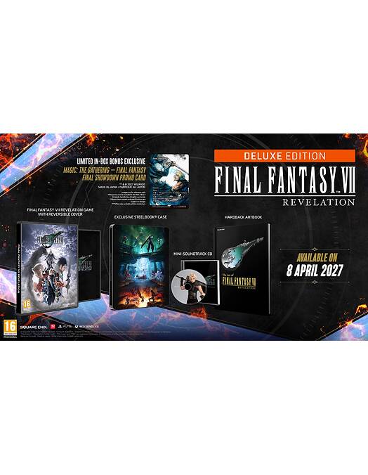 Final Fantasy 7 Revelation Deluxe Edition & MTG Final Fantasy Card (SWITCH 2)