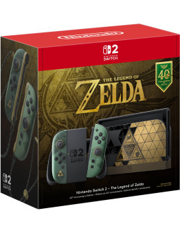 Nintendo Switch 2 The Legend of Zelda 40th Anniversary Edition