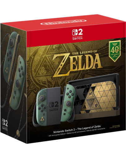 Nintendo Switch 2 The Legend of Zelda 40th Anniversary Edition