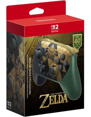 Nintendo Switch 2 Pro brezžični kontroler The Legend of Zelda 40th Anniversary Edition
