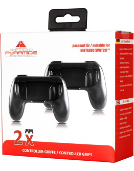 Dve držali črne barve za Joy-Con za Nintendo Switch