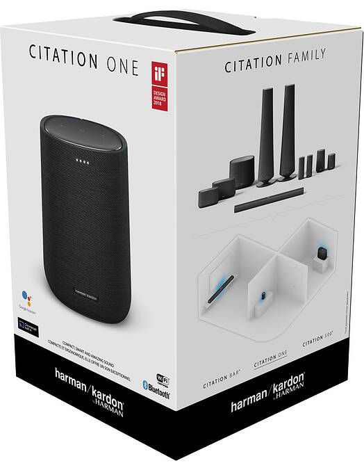 Harman Kardon Citation One MK3 pametni Wi-Fi zvočnik črne barve