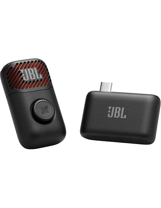JBL EasySing Mini brezžični karaoke mikrofon črne barve