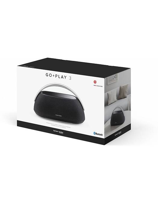 Harman Kardon Go & Play 3 prenosni Bluetooth zvočnik črne barve
