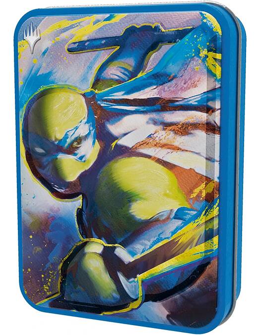 Magic The Gathering Teenage Mutant Ninja Turtles Tin 3 Boosters komplet igralnih kart