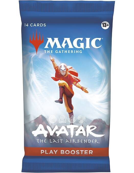 Magic The Gathering Avatar The Last Airbender Play Booster komplet igralnih kart