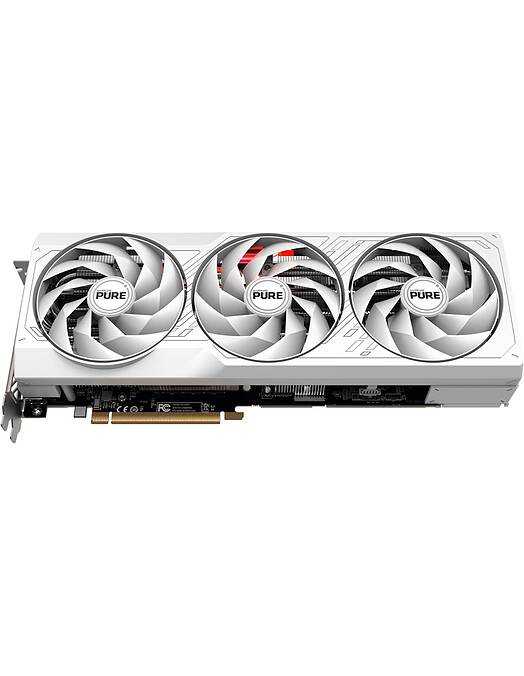 Sapphire Pure Radeon RX 7800 XT Gaming OC 16GB GDDR6 grafična kartica bele barve