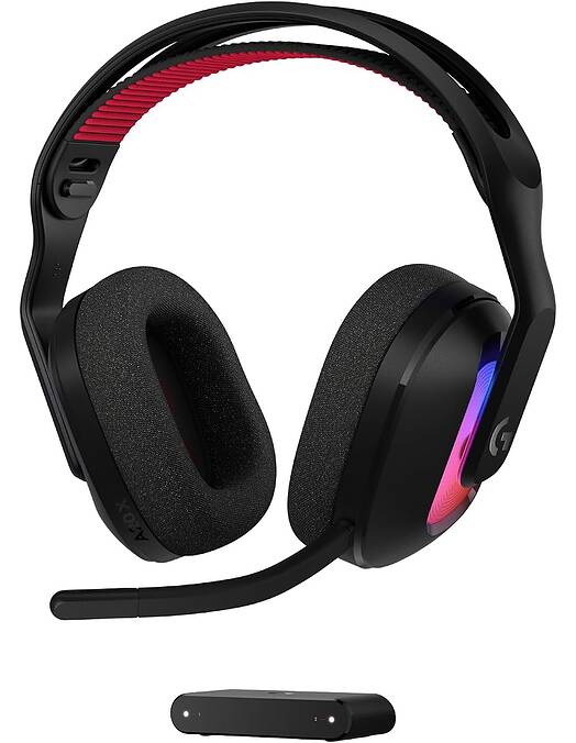 Logitech G Astro A20 X Lightspeed brezžične slušalke črne barve za PC & igralne konzole