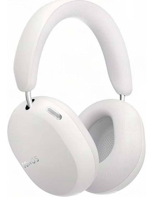 Sonos Ace Ultra brezžične naglavne slušalke z aktivnim izničevanjem hrupa bele barve