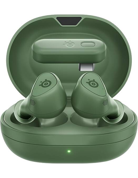 SteelSeries Arctis GameBuds PlayStation Matcha brezžične igralne ušesne slušalke zelene barve za PC & PS5 & PS4 & Switch & mobilne telefone