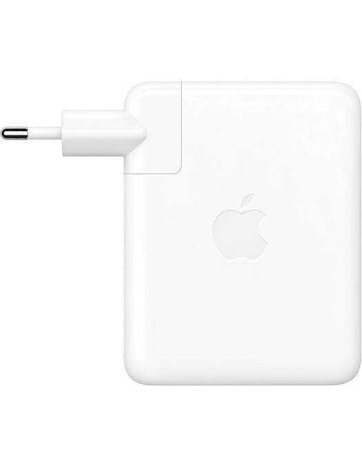 Apple USB-C napajalnik 140W bele barve za MacBook Pro MLYU3TU