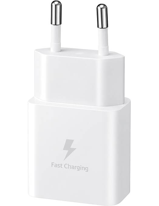 Samsung stenski polnilec z enim USB-C vhodom 15W bele barve EP-T1510NWE