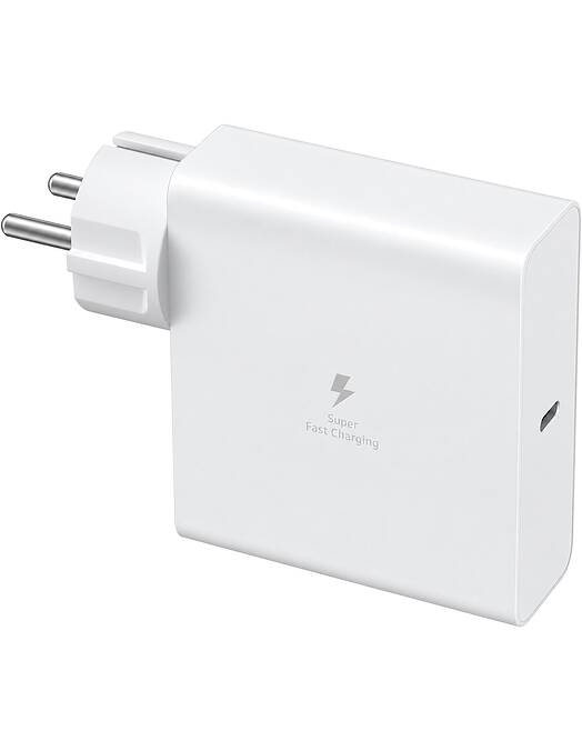 Samsung stenski polnilec z enim USB-C vhodom 140W bele barve EP-TB410NWE