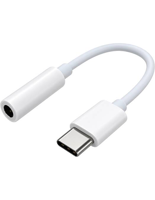 Samsung adapter USB-C v 3.5mm avdio priključek bele barve GP-TGU023AE