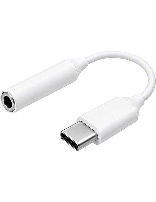 Samsung adapter USB-C v 3.5mm avdio priključek bele barve EE-UC10JUWE
