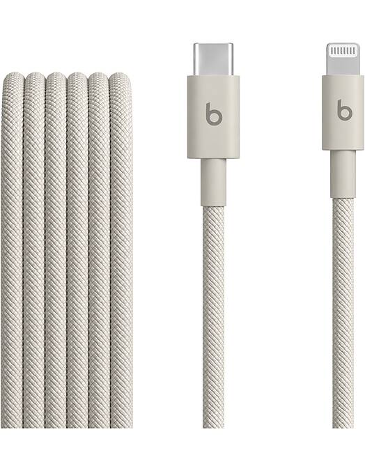 Apple Beats pleten USB-C v Lightning kabel bež barve dolžine 1.5m MDGL4ZM