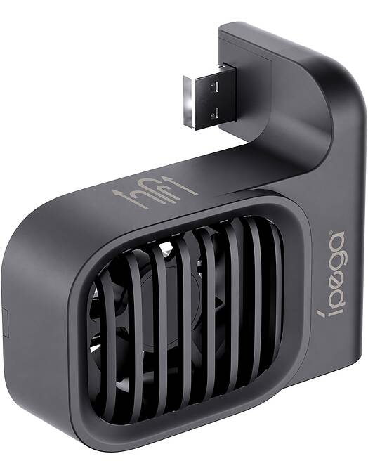 Nintendo Switch 2 hladilni ventilator za polnilno postajo temno sive barve iPega