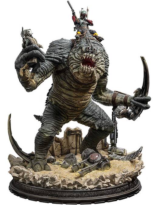 Star Wars Boba Fett in Rancor zbirateljski kip 38cm