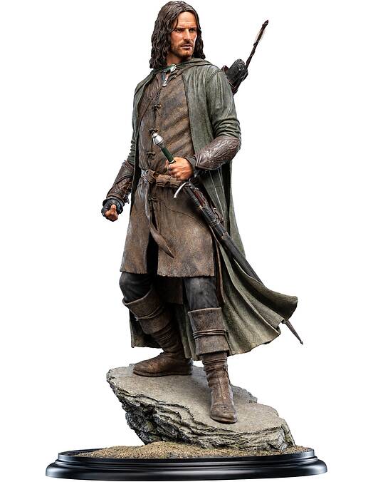 The Lord of the Rings Aragorn Hunter of the Plains zbirateljski kip 36cm