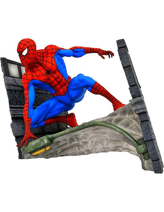 Marvel Spider-Man Webbing zbirateljska diorama 18cm