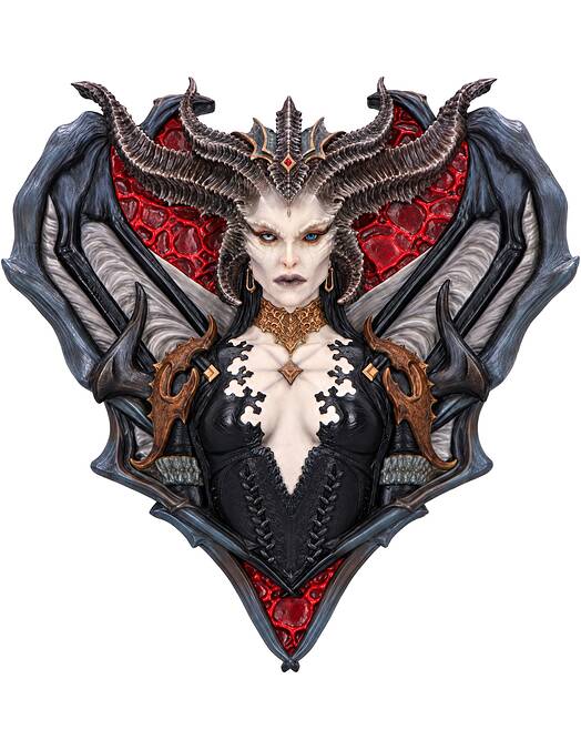 Diablo 4 Lilith stenska plošča 30cm