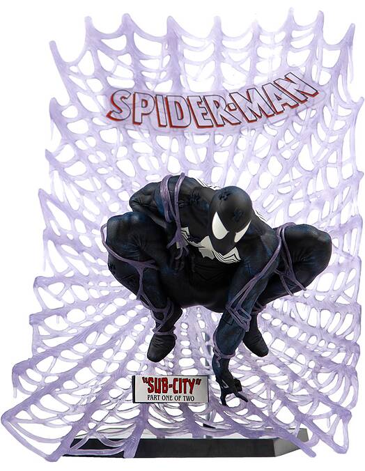 Marvel Spider-Man Black Suit Chase zbirateljska figura 30cm