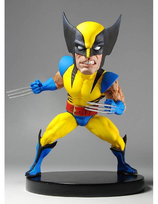 Marvel Classic Wolverine Head Knocker Extreme zbirateljska figura 15cm
