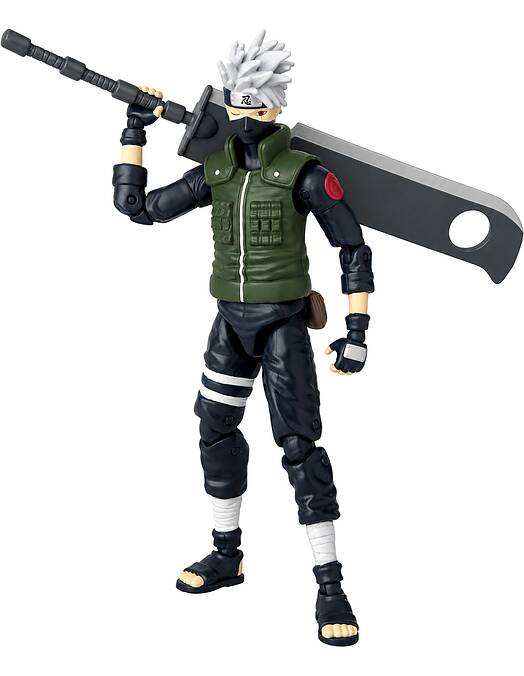 Naruto Kakashi Hatake Fourth Great Ninja War Anime Heroes zbirateljska figura 17cm