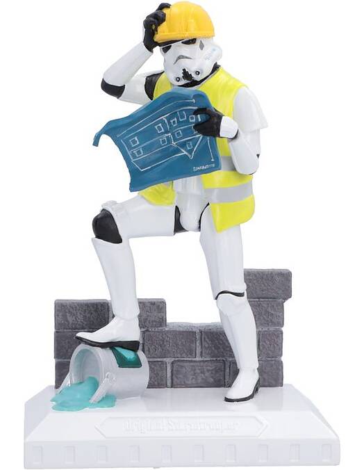 Star Wars Original Stormtrooper Hit a Brick Wall zbirateljska figura 18cm