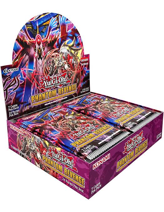 Yu Gi Oh TCG Phantom Revenge Booster Display komplet 24 paketov igralnih kart