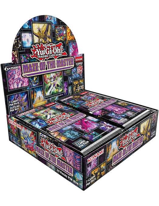 Yu Gi Oh TCG Maze of the Master Booster Display komplet 24 paketov igralnih kart