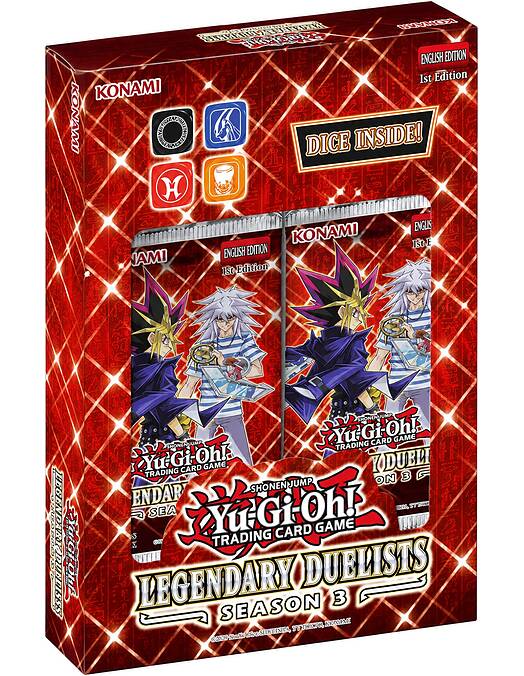 Yu Gi Oh TCG Legendary Duelists Season 3 Box Set komplet igralnih kart