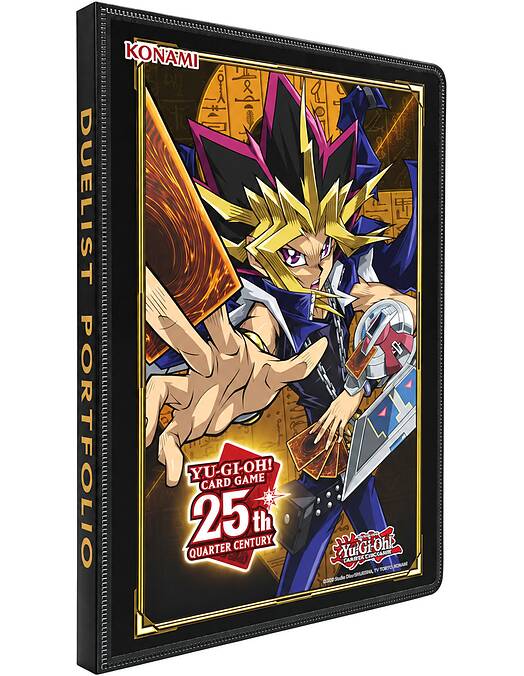 Yu Gi Oh Yugi & Kaiba Quarter Century album za igralne karte z 9 žepi