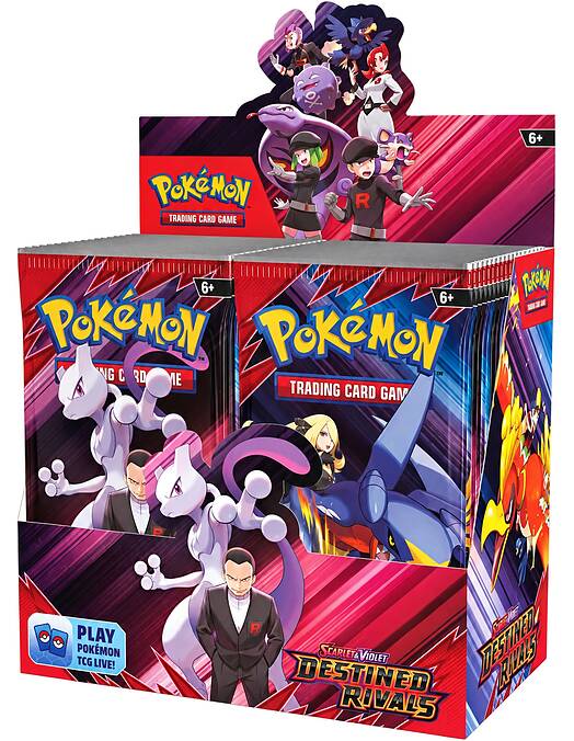 Pokemon TCG Scarlet & Violet Destined Rivals Booster Box komplet igralnih kart