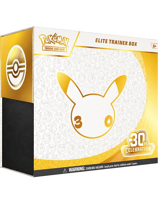 Pokemon TCG 30th Celebration Elite Trainer Box komplet igralnih kart