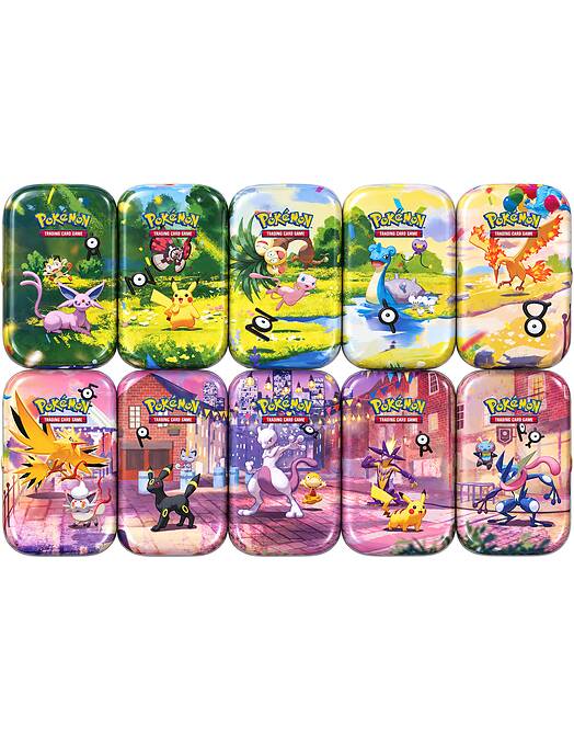 Pokemon TCG 30th Celebration Mini Tin pločevinka z igralnimi kartami
